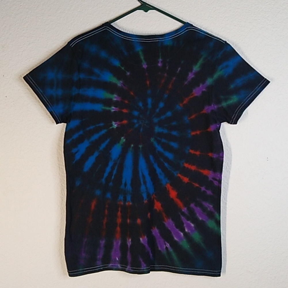 New TIE DYE S/S T SHIRT MEDIUM - Picture 3 of 4